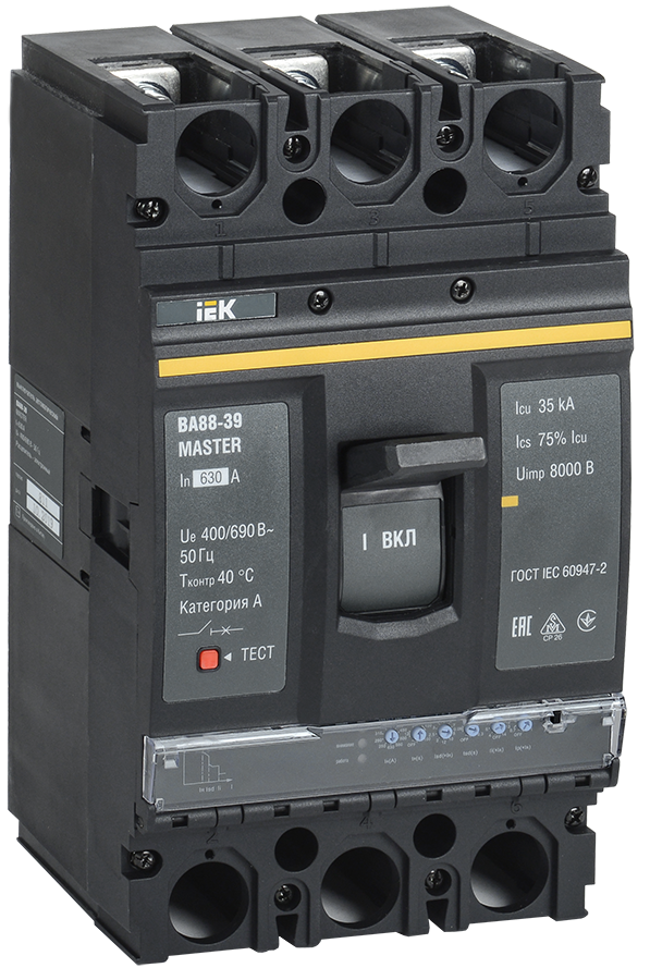 ВА88 MASTER на токи от 125 до 800А 